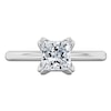 Thumbnail Image 3 of Certified Princess-Cut Diamond Solitaire Engagement Ring 1-1/2 ct tw 14K White Gold (I1/I)