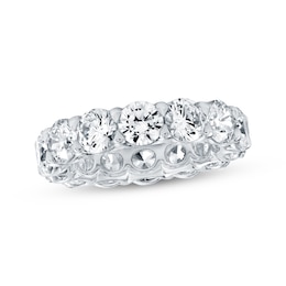 Lab-Grown Diamond Eternity Band 5-3/4 - 7-5/8 ct tw 14K White Gold