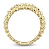 Thumbnail Image 4 of Shy Creation Diamond Three-Row Beaded Ring 1/4 ct tw 14K Yellow Gold SC55028830