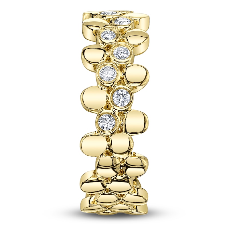 Main Image 3 of Shy Creation Diamond Scatter Ring 1/5 ct tw 14K Yellow Gold SC55028750