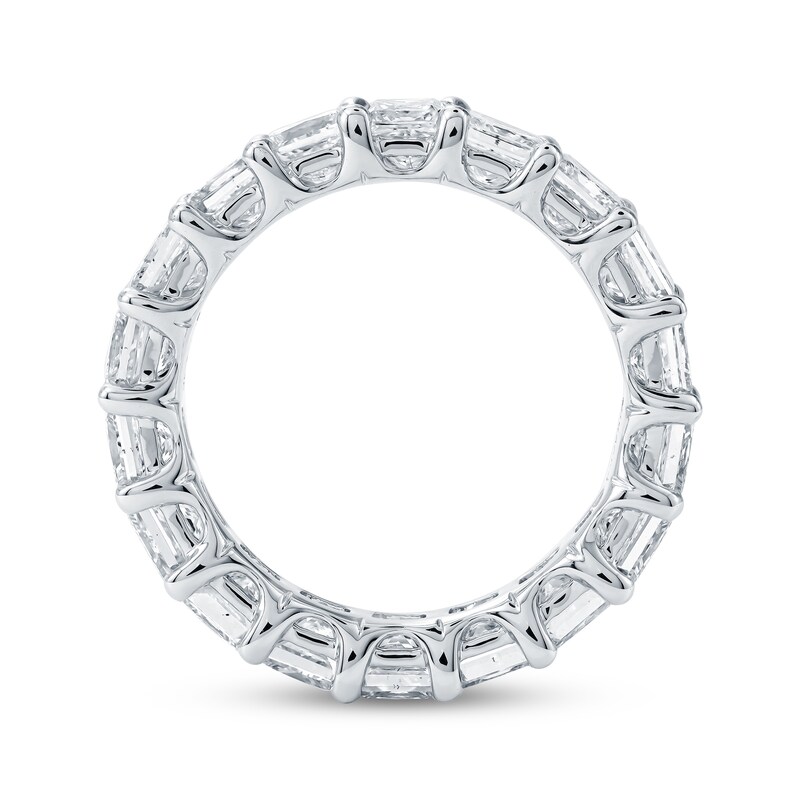 Main Image 3 of Princess-Cut Lab-Grown Diamond Eternity Band 4-7/8 - 6-1/3 ct tw 14K White Gold