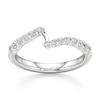 Thumbnail Image 1 of J'Lure Lab-Grown Diamond Contour Wedding Band 3/8 ct tw 18K White Gold