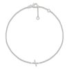 Thumbnail Image 1 of Diamond Initial X Bracelet 1/15 ct tw 10K White Gold 7.5"