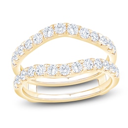 Lab-Grown Diamond Contour Enhancer Ring 1 ct tw 14K Yellow Gold