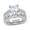 Thumbnail Image 1 of Radiant-Cut Created By Jared Studio Lab-Grown Diamond Engagement Ring 4-3/4 ct tw 14K White Gold