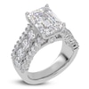 Thumbnail Image 2 of Radiant-Cut Created By Jared Studio Lab-Grown Diamond Engagement Ring 4-3/4 ct tw 14K White Gold