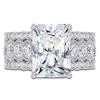 Thumbnail Image 3 of Radiant-Cut Created By Jared Studio Lab-Grown Diamond Engagement Ring 4-3/4 ct tw 14K White Gold