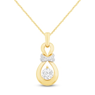 Captivate Diamond Necklace 2-1/4 ct tw 14K Yellow Gold 18"
