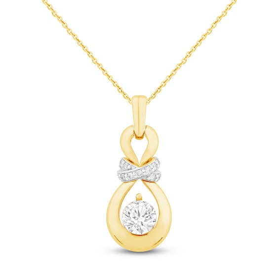 Captivate Diamond Necklace 2-1/4 ct tw 14K Yellow Gold 18"