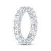 Thumbnail Image 2 of Princess-Cut Lab-Grown Diamond Eternity Band 4-7/8 to 6-1/3 ct tw 14K White Gold