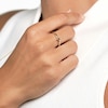 Thumbnail Image 3 of Juliette Maison Natural White Sapphire Ring 10K Yellow Gold