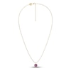 Thumbnail Image 2 of Juliette Maison Natural Amethyst Pendant Necklace 10K Yellow Gold