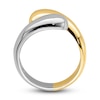 Thumbnail Image 2 of High-Polish Bypass Ring 14K Two-Tone Gold