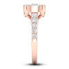 Thumbnail Image 3 of Diamond Engagement Ring 2 ct tw Round 14K Rose Gold