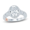 Thumbnail Image 0 of Pnina Tornai Lab-Created Diamond Engagement Ring 2-3/8 ct tw Oval/Round 14K White Gold