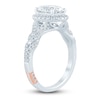 Thumbnail Image 1 of Pnina Tornai Lab-Created Diamond Engagement Ring 2-3/8 ct tw Oval/Round 14K White Gold