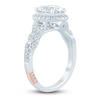 Thumbnail Image 2 of Pnina Tornai Lab-Grown Diamond Engagement Ring 2-3/8 ct tw Oval/Round 14K White Gold