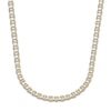 Thumbnail Image 0 of LUSSO by Italia D'Oro Men's Diamond-Cut Valentino Chain Necklace 14K Yellow Gold 24"