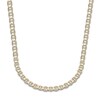 Thumbnail Image 1 of LUSSO by Italia D'Oro Men's Solid Diamond-Cut Valentino Chain Necklace 14K Yellow Gold 24"