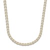 Thumbnail Image 0 of LUSSO by Italia D'Oro Men's Diamond-Cut Valentino Chain Necklace 14K Yellow Gold 24"