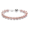 Thumbnail Image 1 of Yoko London Pink Freshwater Cultured Pearl Bracelet 18K White Gold 7"