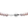 Thumbnail Image 2 of Yoko London Pink Freshwater Cultured Pearl Bracelet 18K White Gold 7"