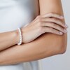 Thumbnail Image 3 of Yoko London White Freshwater Cultured Pearl Bracelet 18K Yellow Gold 7.5"