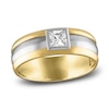 Thumbnail Image 0 of Princess-Cut Diamond Solitaire Ring 1/2 ct tw 14K Two-Tone Gold 7.2mm