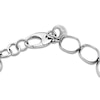 Thumbnail Image 2 of Italia D'Argento Hollow Boule-Shaped Bead Bracelet Sterling Silver 7.25"