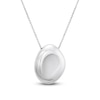 Thumbnail Image 2 of Italia D'Argento Hollow Boule-Shaped Bead Drop Bolo Necklace Sterling Silver 30.5"