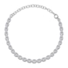 Thumbnail Image 1 of Shy Creation Diamond Chain Link Choker Necklace 6-3/8 ct tw 14K White Gold 18" SC55027062V2