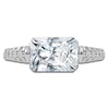 Thumbnail Image 3 of Radiant-Cut Created By Jared Studio Lab-Grown Diamond Engagement Ring 2-1/3 ct tw 14K White Gold