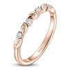 Thumbnail Image 2 of Kirk Kara Diamond Four-Stone Leaf Wedding Band 1/15 ct tw 14K Rose Gold
