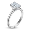 Thumbnail Image 2 of Radiant-Cut Lab-Grown Diamond Solitaire Plus Engagement Ring 1-5/8 ct tw Platinum (VS2/F)