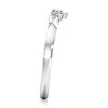 Thumbnail Image 3 of J'Lure Lab-Grown Diamond Scalloped Wedding Band 1/6 ct tw 18K White Gold