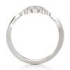 Thumbnail Image 2 of J'Lure Lab-Grown Diamond Scalloped Wedding Band 1/6 ct tw 18K White Gold