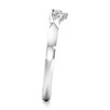 Thumbnail Image 3 of J'Lure Lab-Grown Diamond Scalloped Wedding Band 1/6 ct tw 18K White Gold