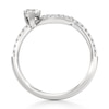 Thumbnail Image 2 of J'Lure Heart Brilliant-Cut Lab-Grown Diamond Contour Wedding Band 3/8 ct tw 18K White Gold