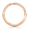 Thumbnail Image 2 of J'Lure Lab-Grown Diamond Contour Wedding Band 1/3 ct tw 18K Rose Gold