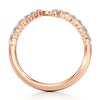 Thumbnail Image 2 of J'Lure Lab-Grown Diamond Contour Wedding Band 3/8 ct tw 18K Rose Gold