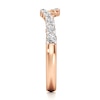 Thumbnail Image 3 of J'Lure Lab-Grown Diamond Contour Wedding Band 3/8 ct tw 18K Rose Gold