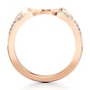 Thumbnail Image 2 of J'Lure Lab-Grown Diamond Contour Wedding Band 1/8 ct tw 18K Rose Gold