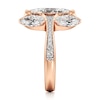 Thumbnail Image 3 of J'Lure Moval Old-Cut Lab-Grown Diamond Engagement Ring 4-1/5 ct tw 18K Rose Gold
