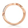 Thumbnail Image 2 of J'Lure Lab-Grown Diamond Contour Wedding Band 1/8 ct tw 18K Rose Gold