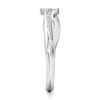 Thumbnail Image 3 of J'Lure Lab-Grown Diamond Contour Wedding Band 1/8 ct tw 18K White Gold