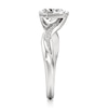 Thumbnail Image 3 of J'Lure Shield Step-Cut Lab-Grown Diamond Bypass Engagement Ring 1-1/6 ct tw 18K White Gold