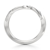 Thumbnail Image 2 of J'Lure Lab-Grown Diamond Contour Wedding Band 1/5 ct tw 18K White Gold
