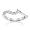 Thumbnail Image 1 of J'Lure Lab-Grown Diamond Contour Wedding Band 1/5 ct tw 18K White Gold