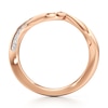 Thumbnail Image 2 of J'Lure Lab-Grown Diamond Contour Wedding Band 1/5 ct tw 18K Rose Gold