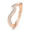 Thumbnail Image 4 of J'Lure Lab-Grown Diamond Contour Wedding Band 1/5 ct tw 18K Rose Gold